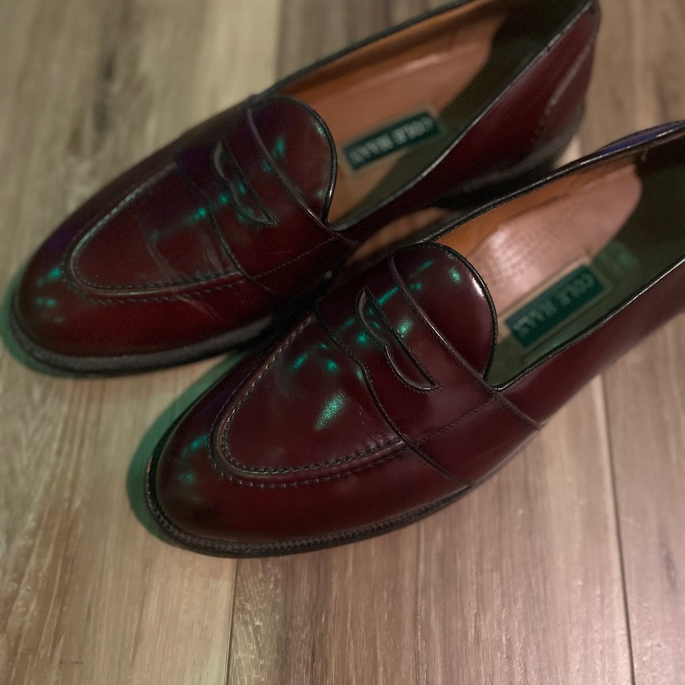 Cole Haan Men's Burgundy Loafers